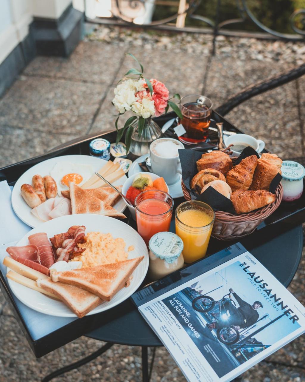 Carlton Lausanne Boutique Hotel Eksteriør bilde