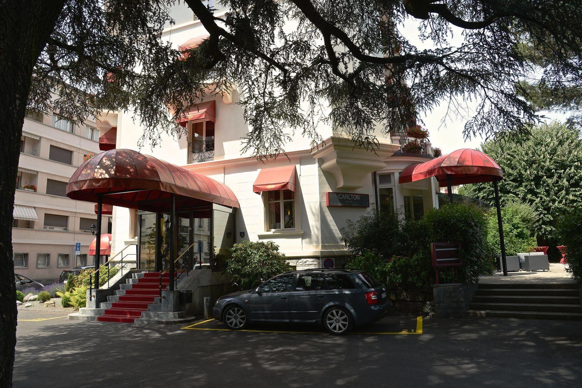 Carlton Lausanne Boutique Hotel Eksteriør bilde